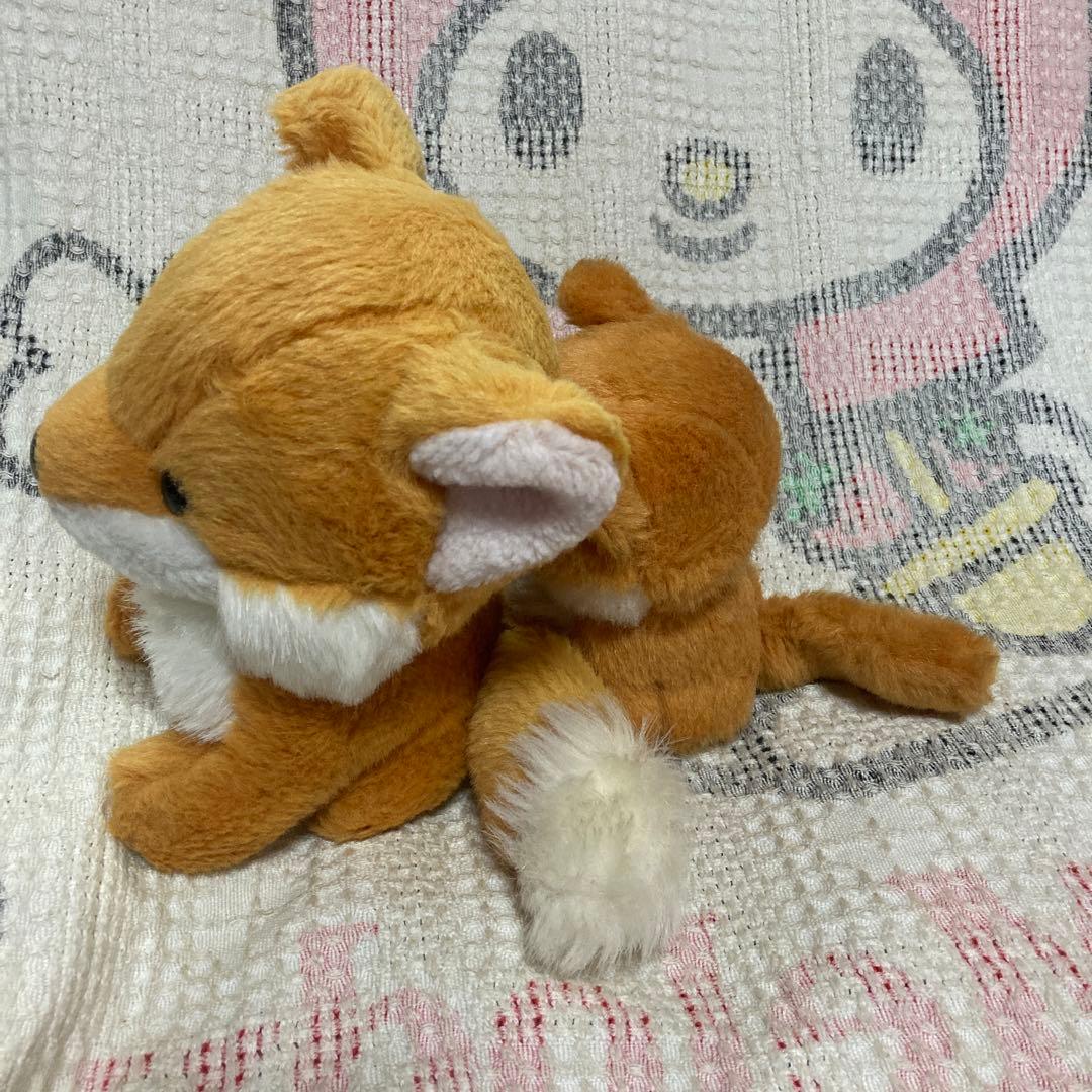 昭和レトロ ヴィンテージ セキグチ キツネ ぬいぐるみ 中古品 2