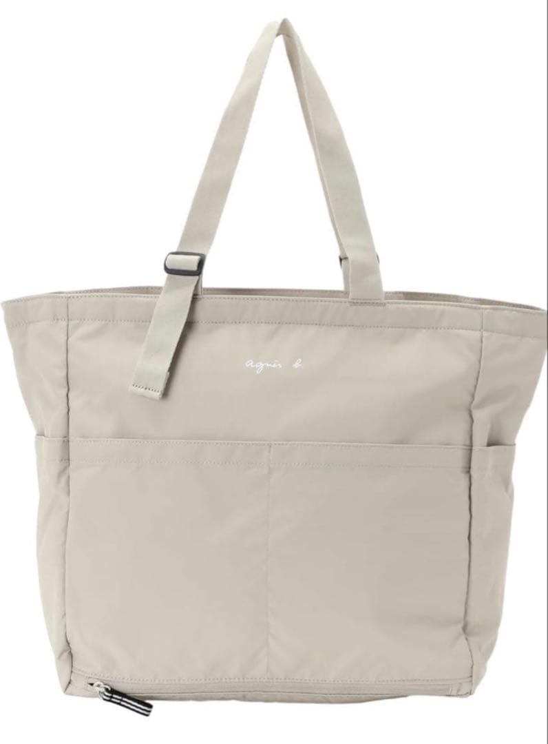 agnes b. アニエスベー　ロゴ ペアレンツバッグ マザーズバッグ agnes b.（アニエスベー） マザーズバッグ ロゴ ペアレンツバッグ