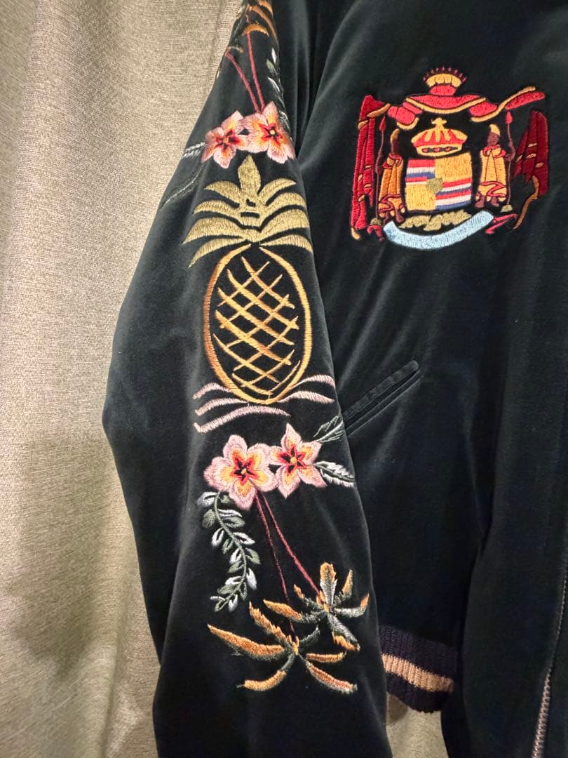 美品 2面用 テーラー東洋 虎 アロハハワイ 日本限定スカジャン