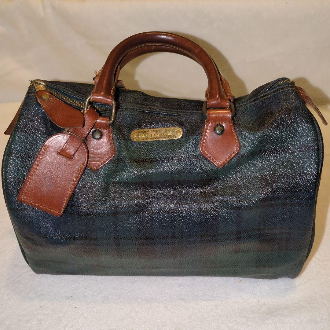 【兜森悠生】POLO RALPH LAUREN ミニボストンバッグ