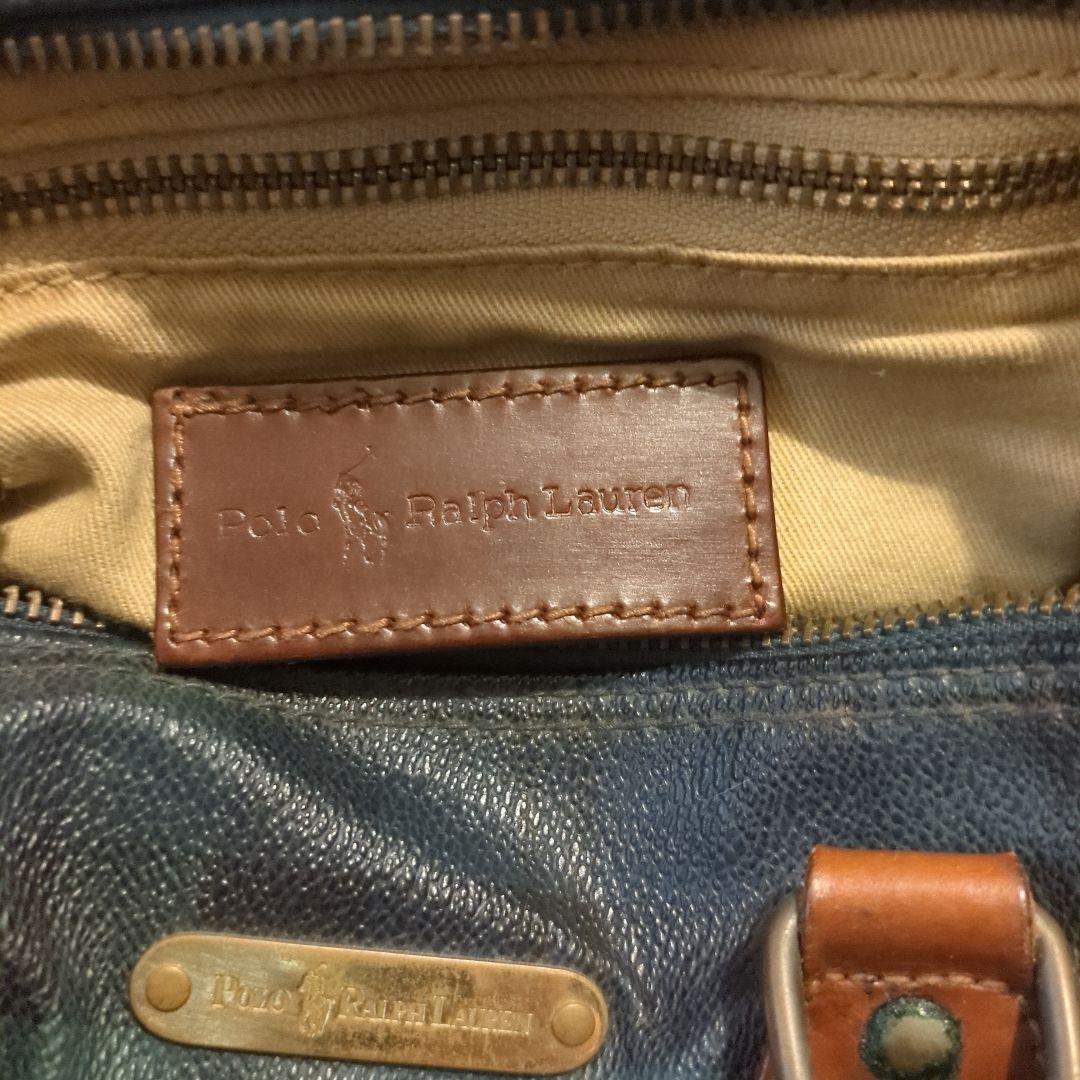 【兜森悠生】POLO RALPH LAUREN ミニボストンバッグ