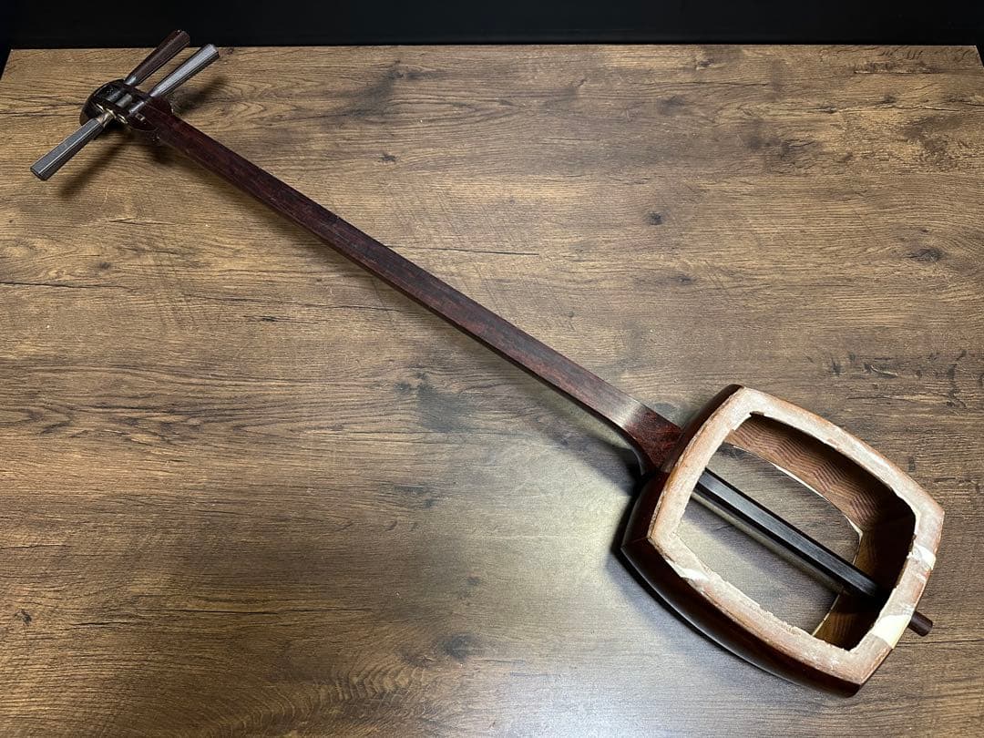 三味線 細棹 短棹 紅木 金細 綾杉