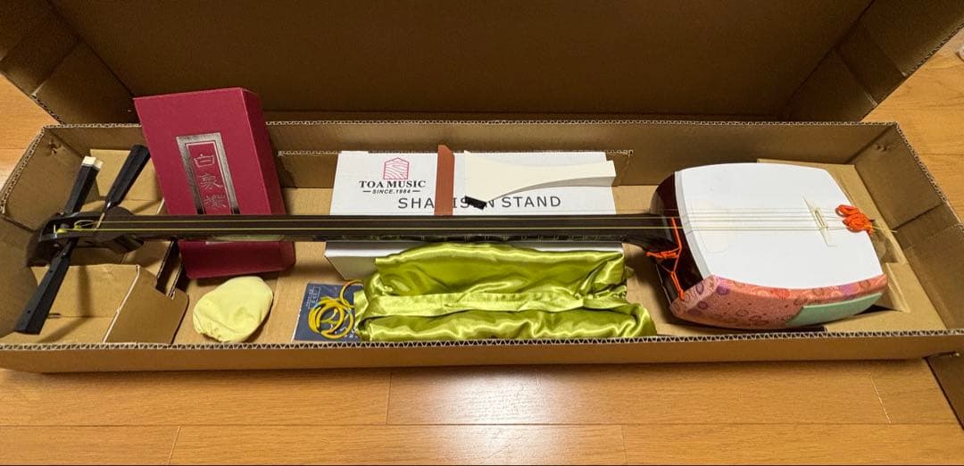 SUZUKI 鈴木楽器 三味線 かえで MS-8