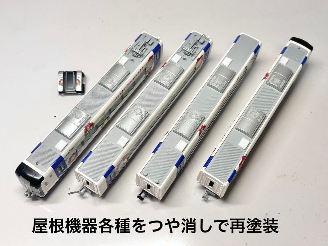 名鉄2000系2012fセントレアクリスマス号 Nゲージ GM製品加工品 一点物