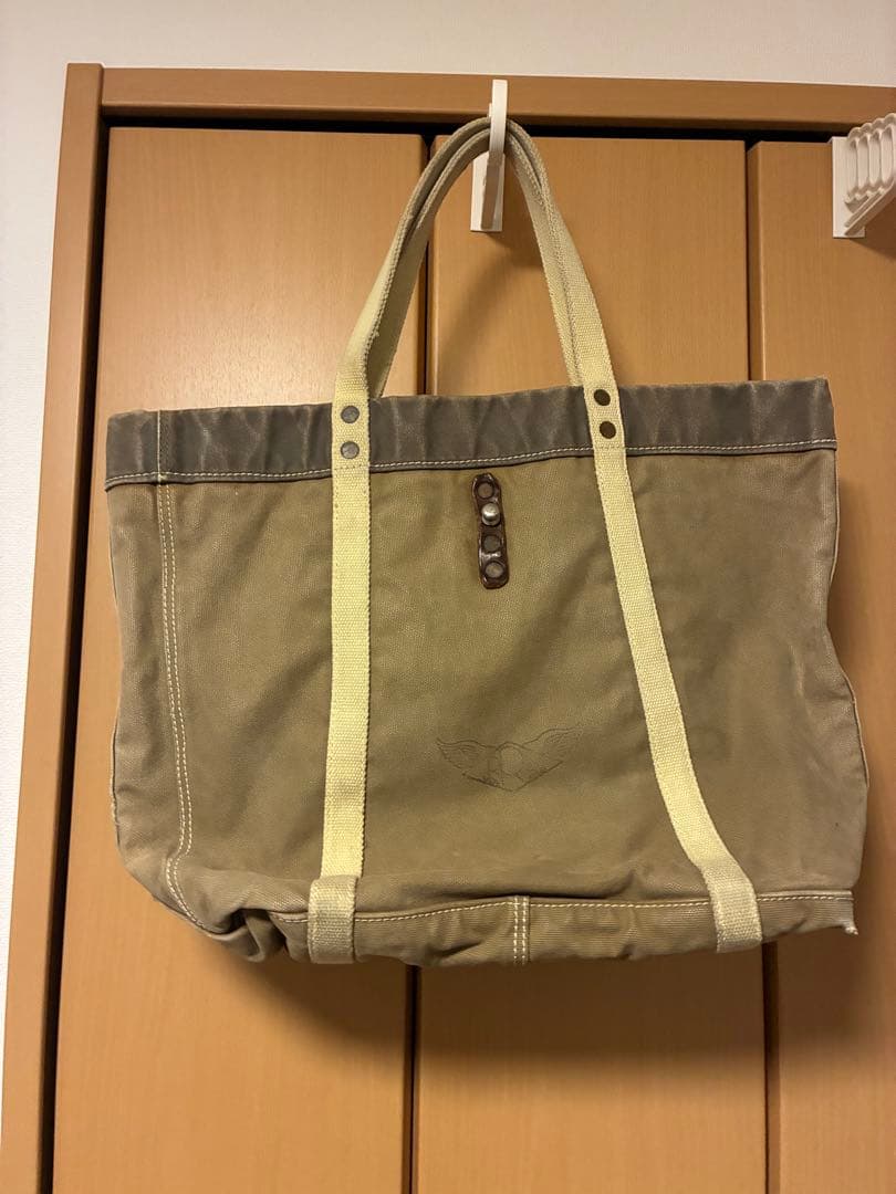 tax【雰囲気抜群】RRL ダブルアールエル キャンバス トートバッグ