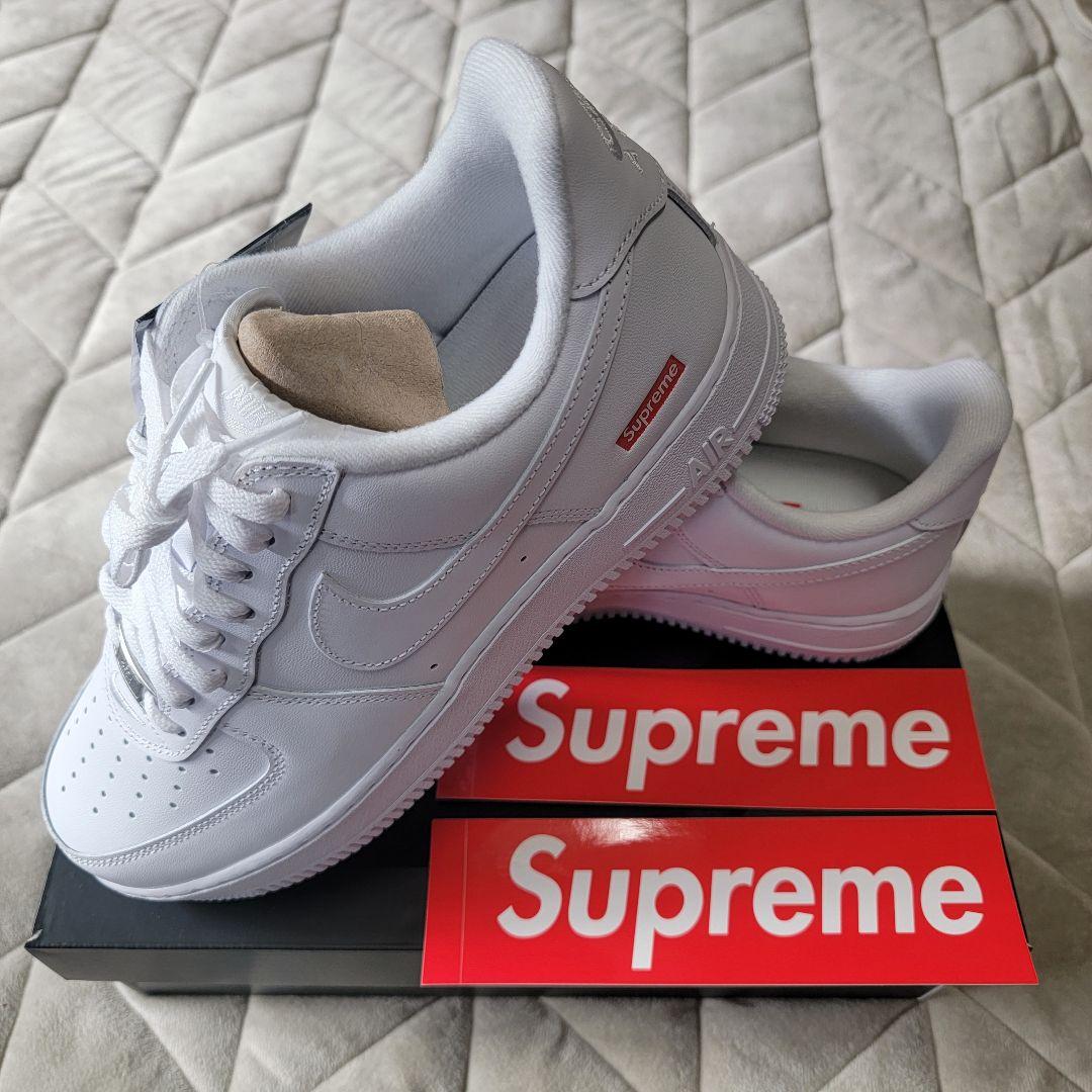 Nike Air Force 1 Supreme 27cm ホワイト Nike x Supreme Air Force 1 Mid SP (White) – SNEAKER TOWN