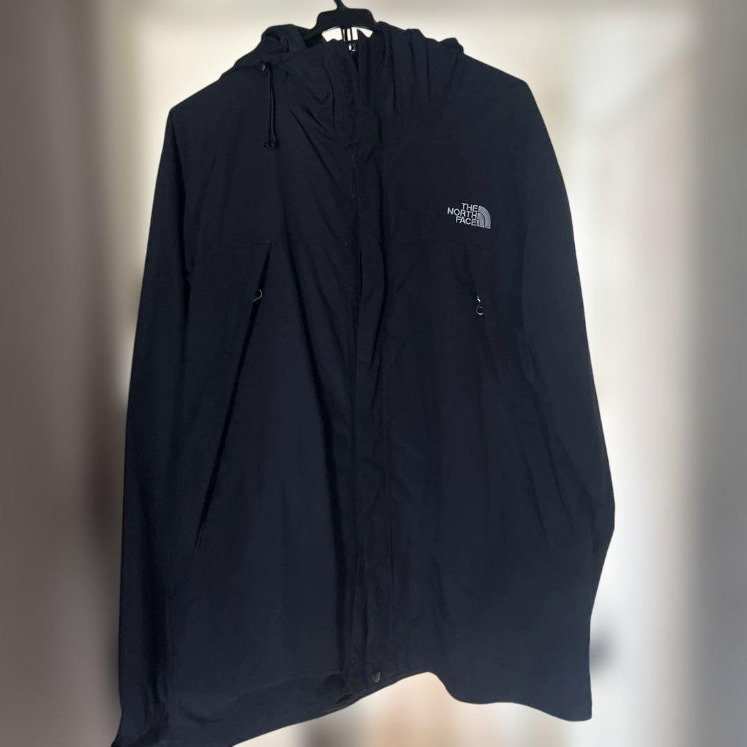 値下げ　ノースフェイス ブラック マウンテンパーカー XL