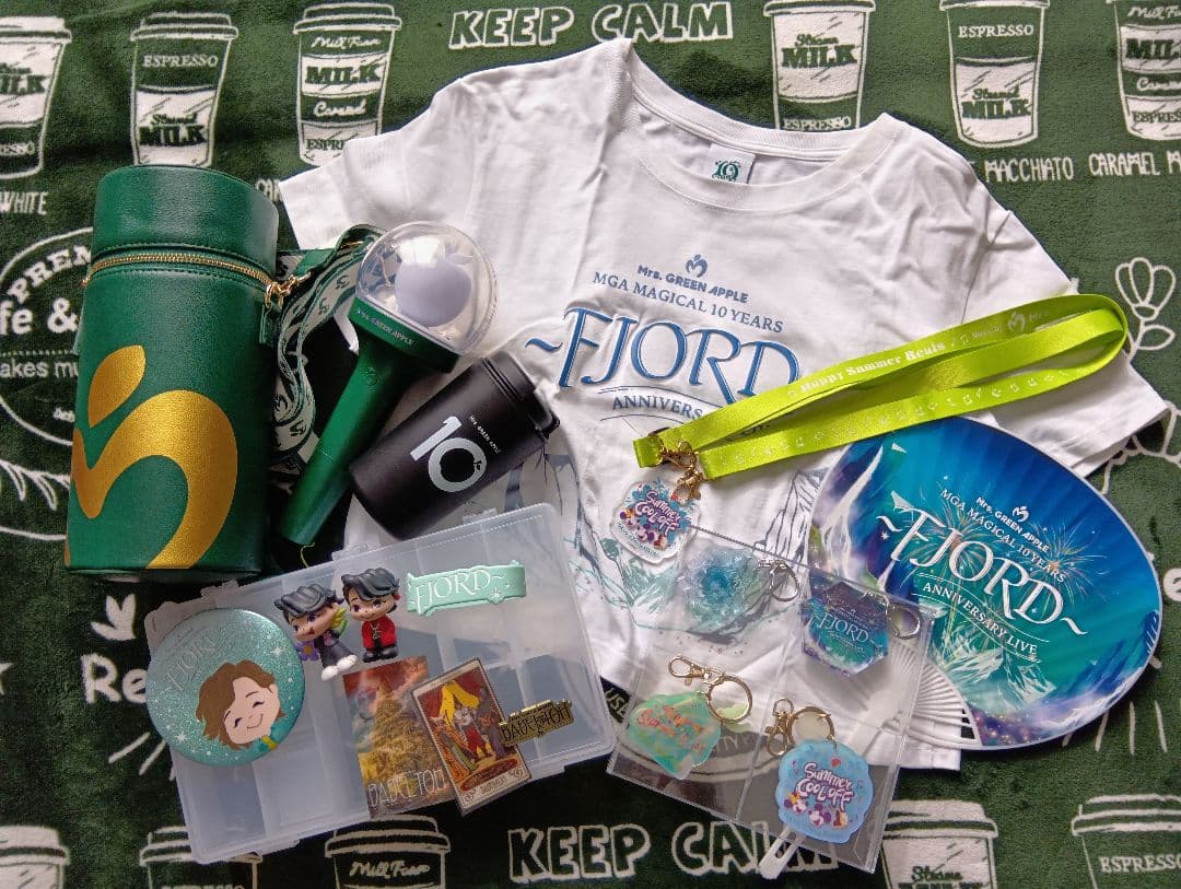 ミセスグリーンアップルグッズ　まとめ売り 三重店】Mrs. GREEN APPLE グッズ まとめ売り 計15点セット（ミセス