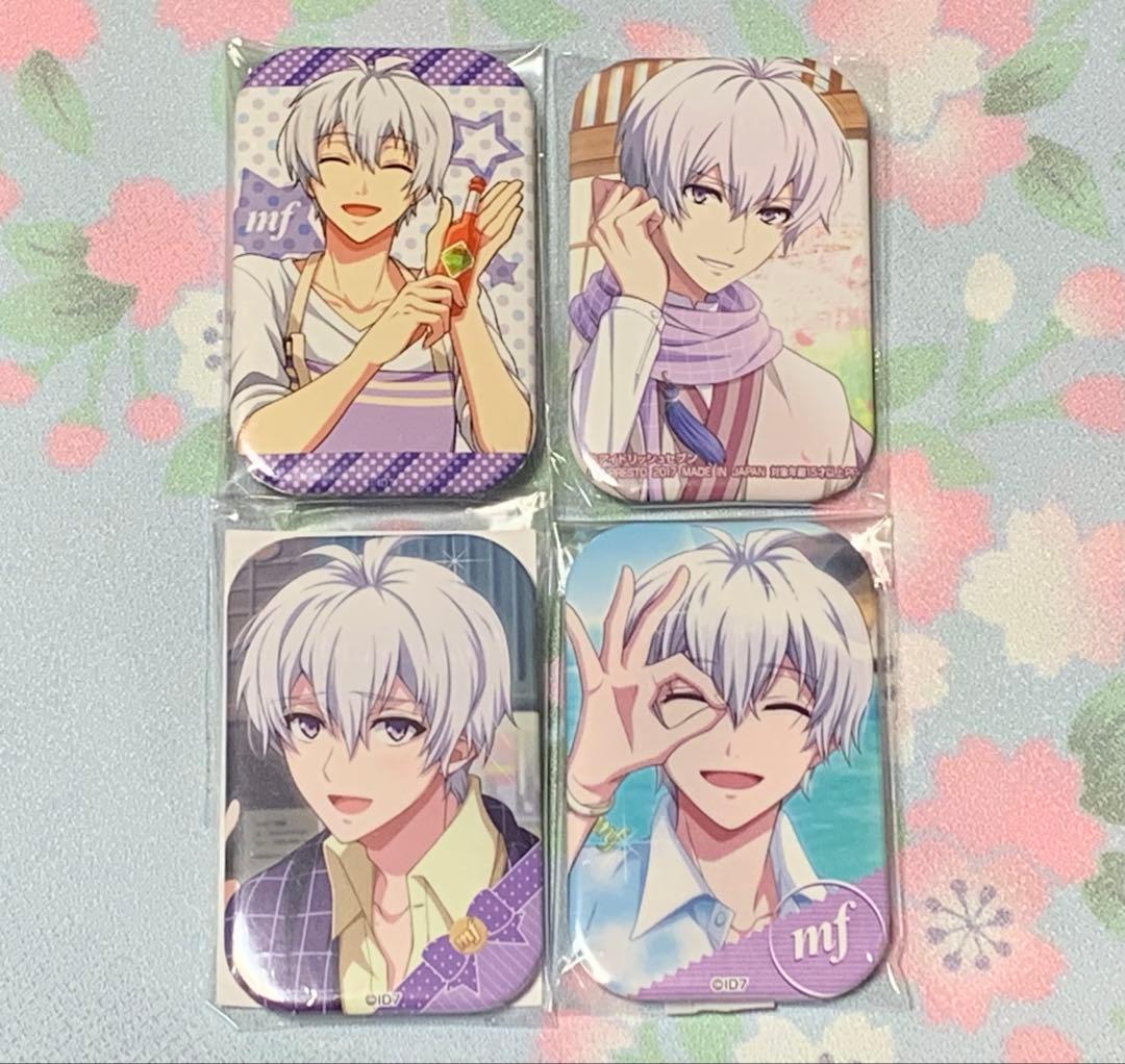 アイナナ アイドリッシュセブン 種村有菜 スクエア ましかく缶バッジ