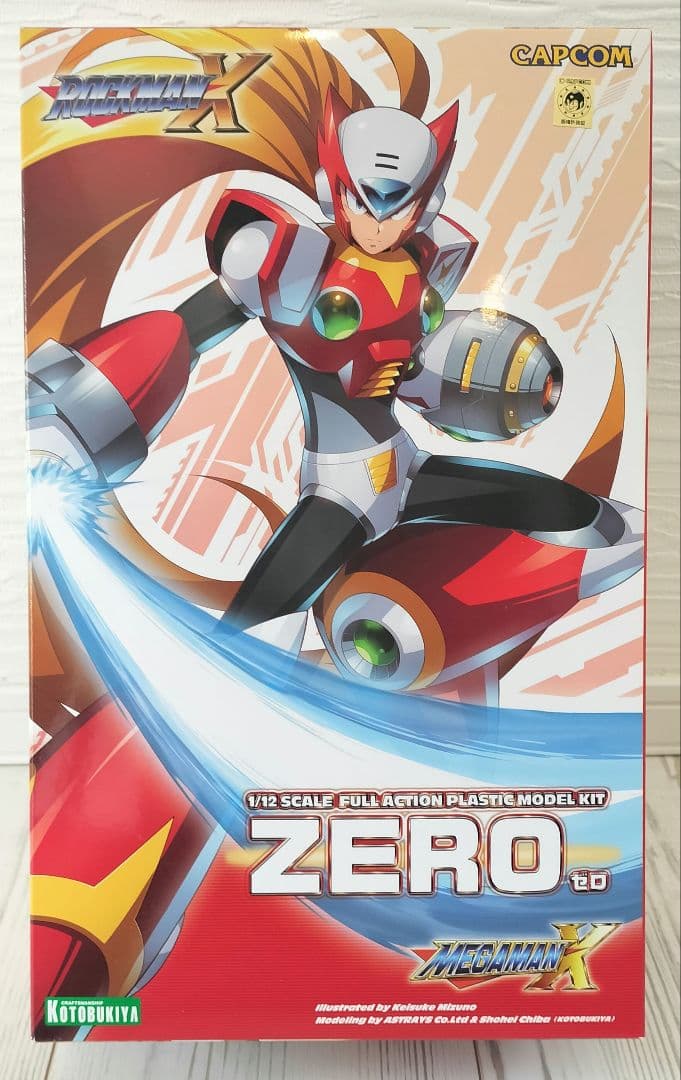 新品 希少 コトブキヤ ロックマンX ゼロ 1/12スケール プラモデル コトブキヤ ロックマンX ゼロ 1st Ver.｜ホビーの総合通販サイト