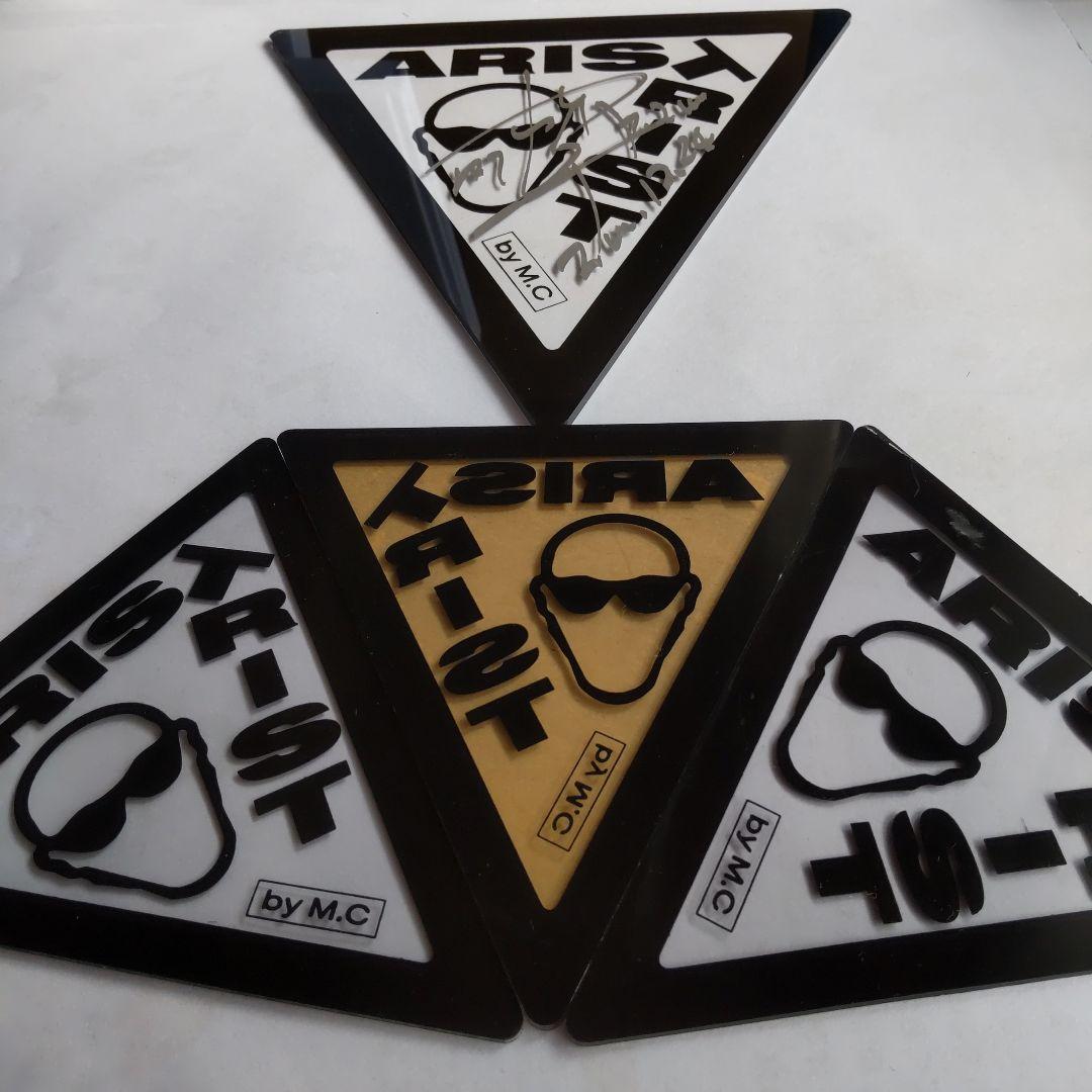 ARISTRISTアリストトリストロゴマークプレート4枚+ロゴスタンド+オマケ