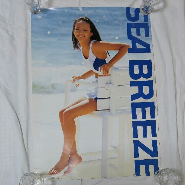 安室奈美恵 ポスター 「SEA BREEZE」販促用 - メルカリ