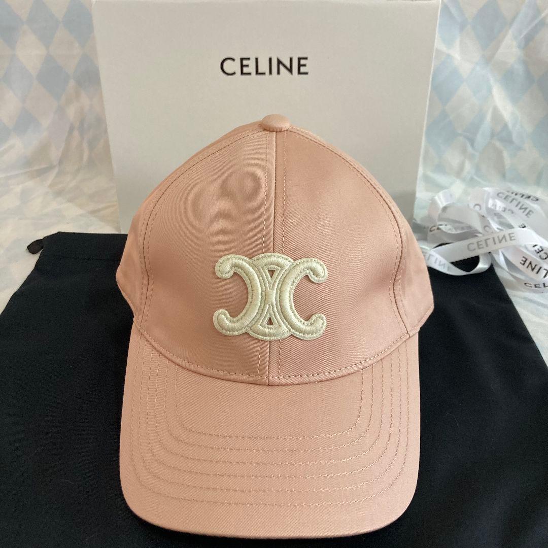 セリーヌ トリオンフ ベースボールキャップ 帽子