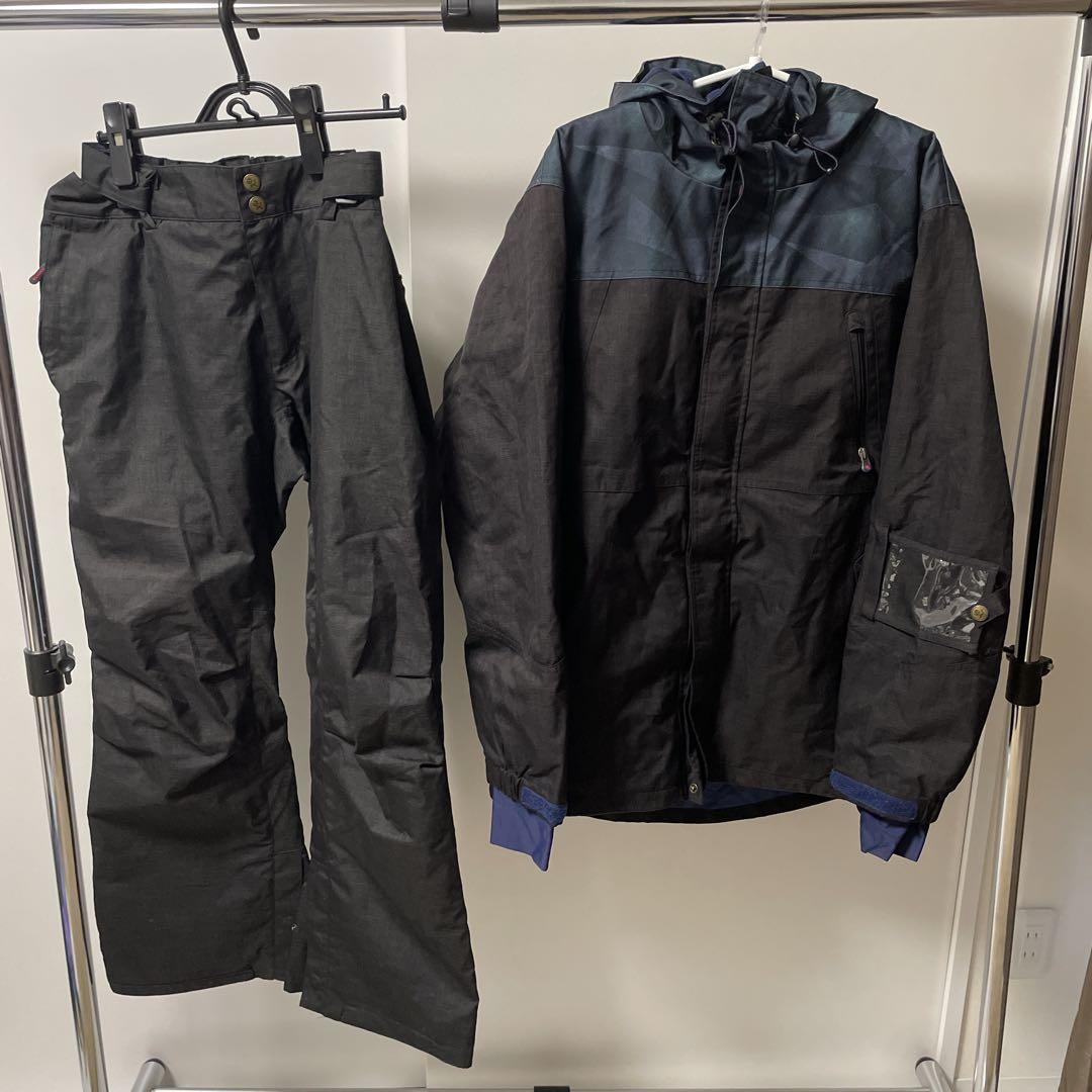 PONTAPES スノーボード　スキー　スノボウェア　セットアップ上下　メンズ ポンタぺス（PONTAPES） スキーウェア メンズ 上下セット スノボウェア
