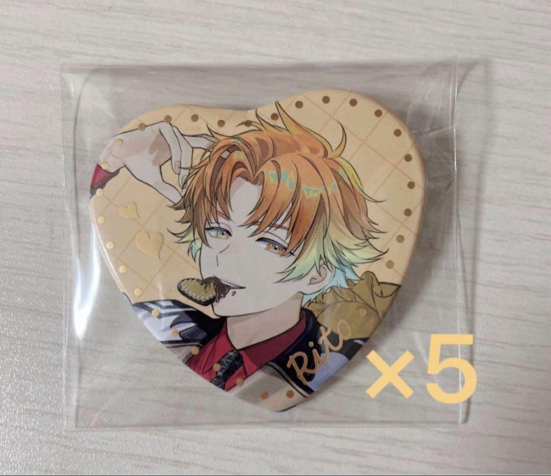 宇佐美リト MeltyValentine 缶バッジ×5 にじさんじ - メルカリ