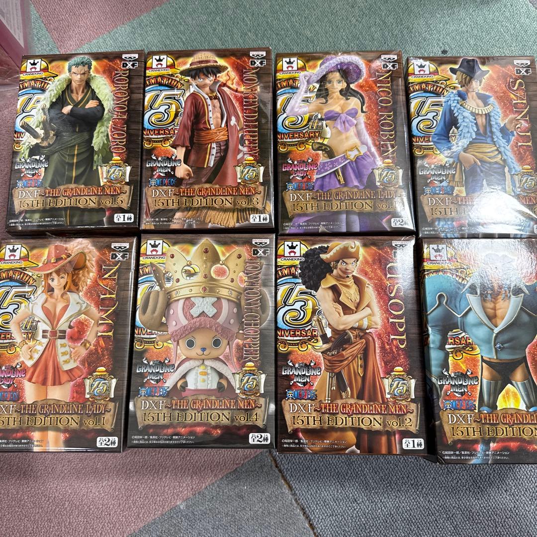 ワンピースTHE GRANDLINE MEN 15TH EDITION 8点⑥