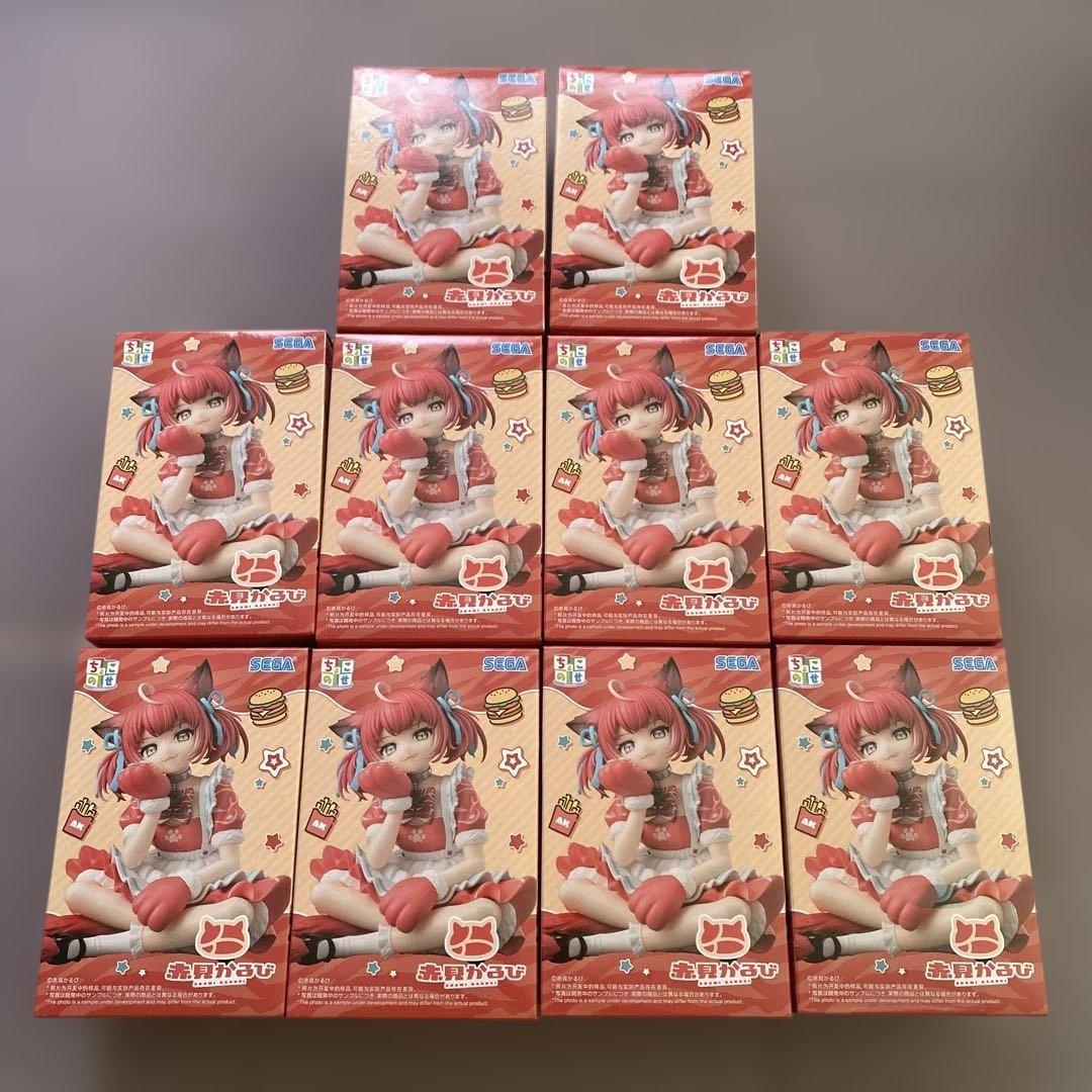 赤見かるび ちょこのせプレミアムフィギュア 10個セット