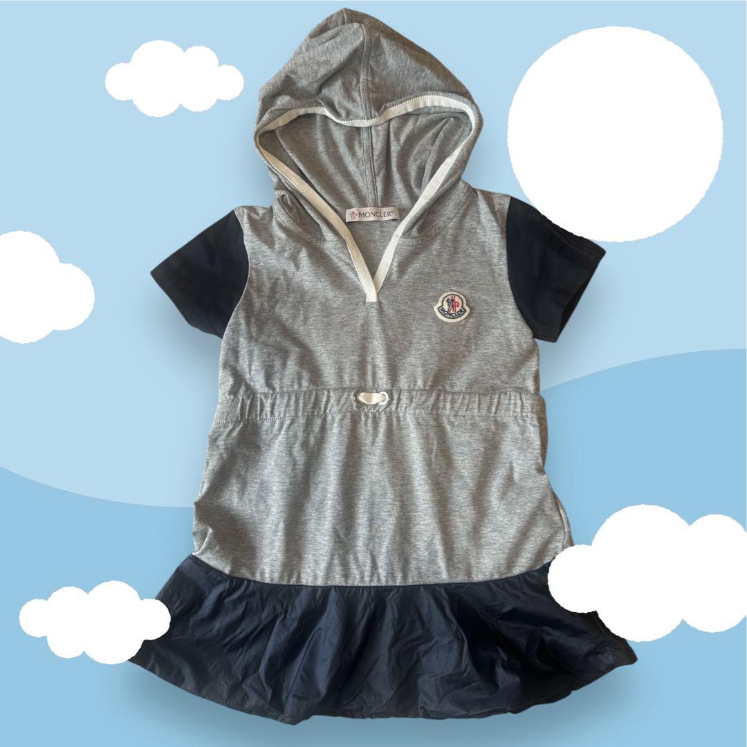 美品⭐︎モンクレール　ベビー　ワンピース　タグ有り
