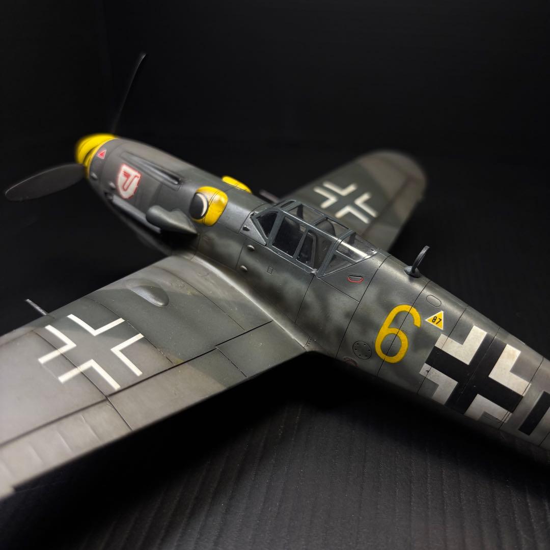 メッサーシュミットBf109G 1/48プラモデル完成品 Amazon | タミヤ 1/48 傑作機シリーズ No.63 ドイツ空軍 メッサー
