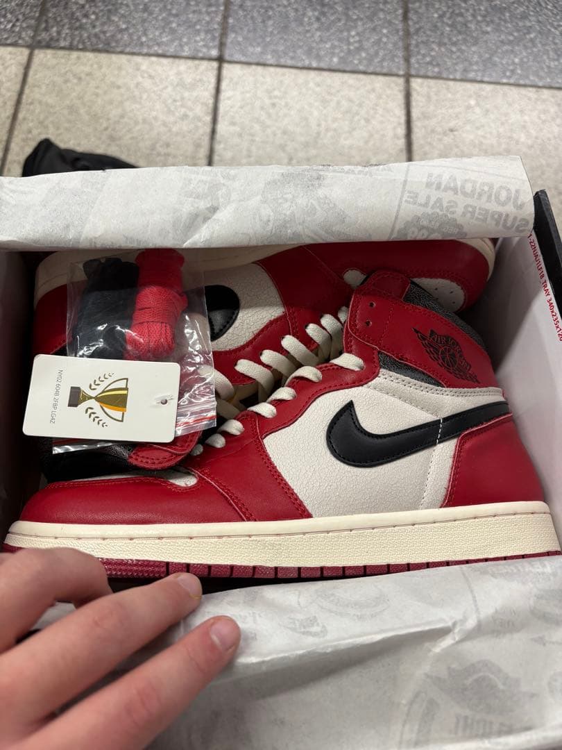 赤*ん様 ナイキ エア ジョーダン 1 ハイ OG \