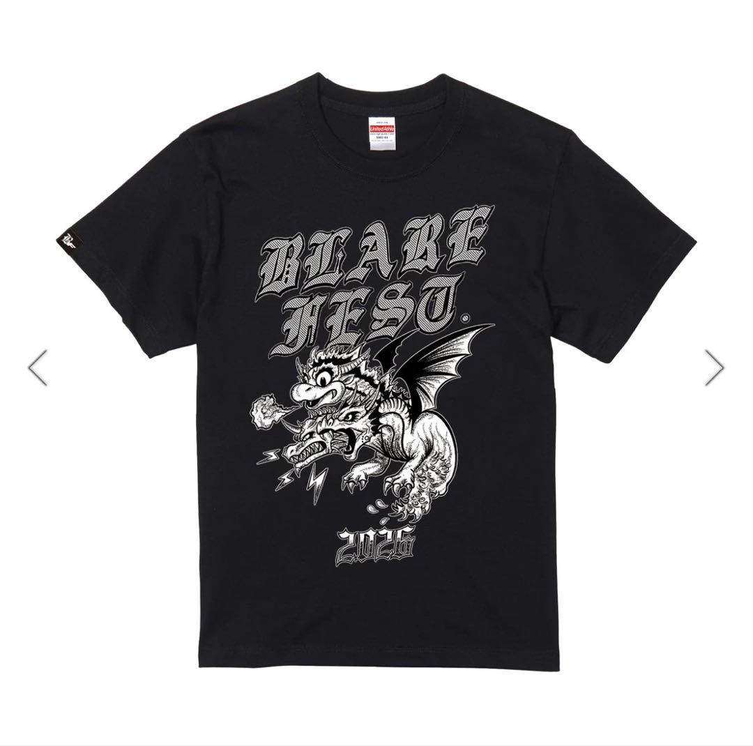 BLARE FEST 2026 ブレアフェス Tシャツ BLACK XLサイズ - メルカリ