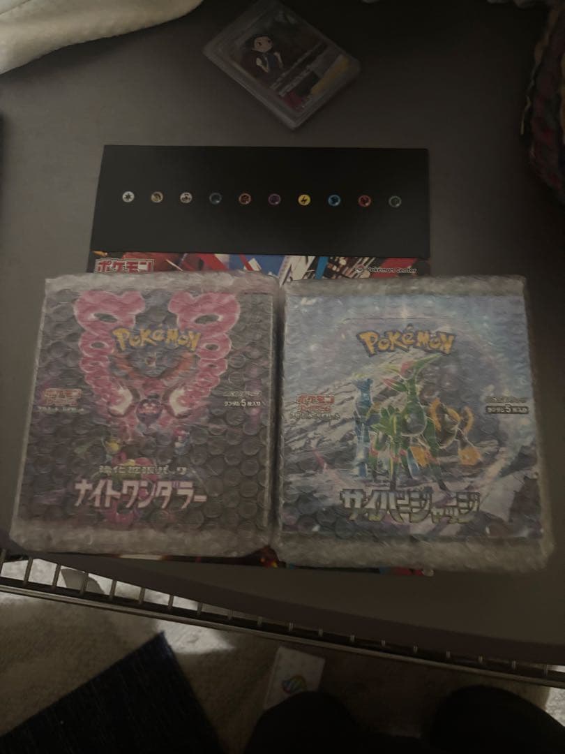 D*e様 ポケカ未開封シュリンク付き2ボックス