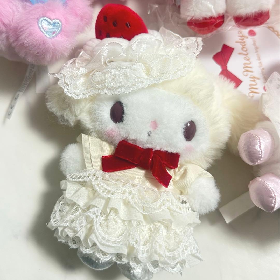 マイメロディ マスコット ショートケーキ 白猫バレリーナ いちご新聞50