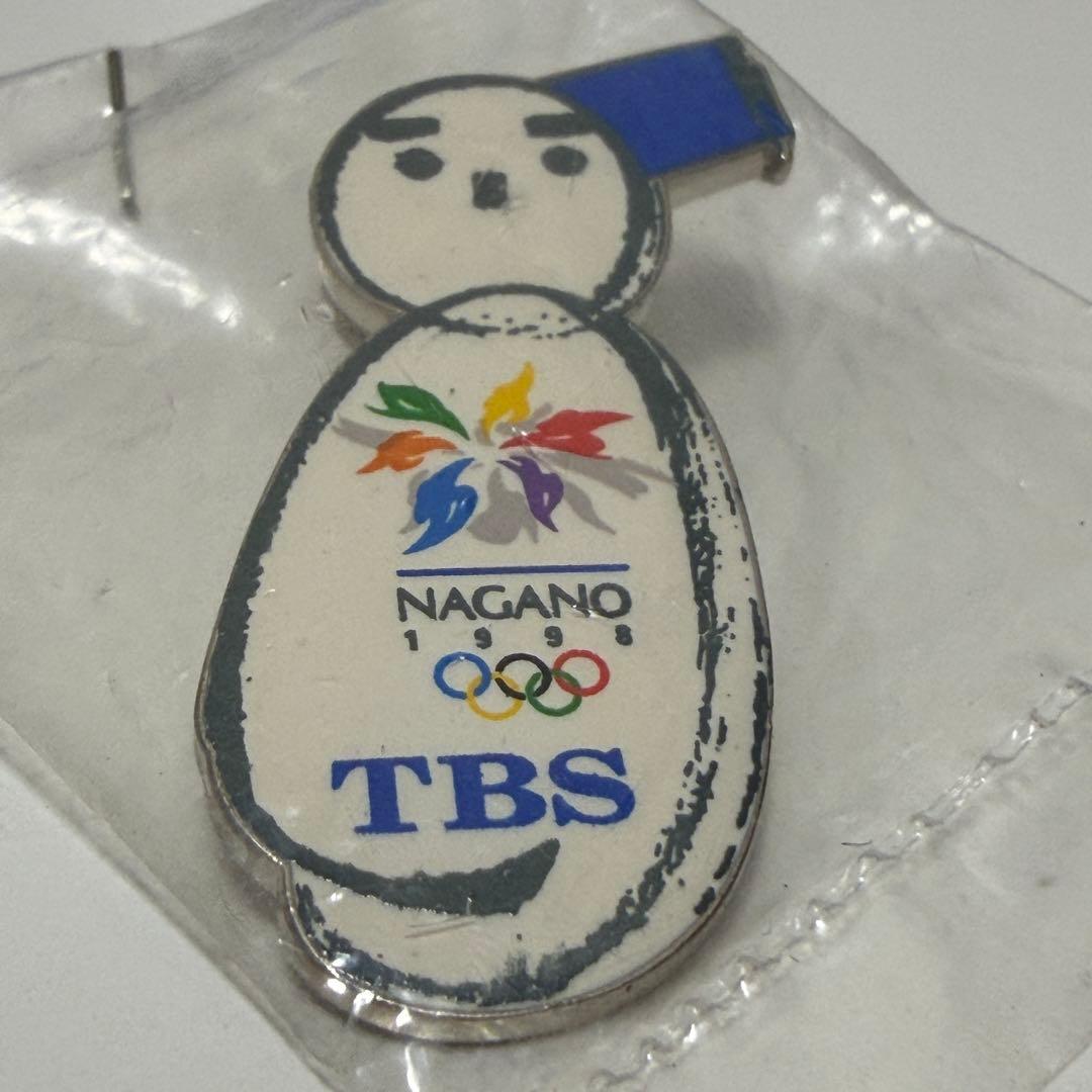 増*★様 匿名配送料込☆1998年冬季長野オリンピック ピンバッジ TBS雪だる