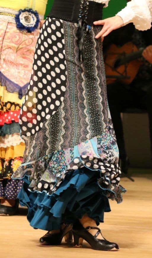 ソニアジョーンズ』 フラメンコ衣装 巻きスカート - メルカリ