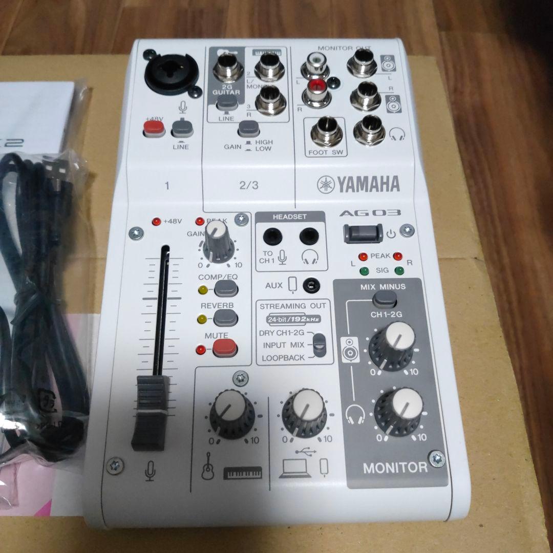 【ほぼ新品】AG03mk2 YAMAHA