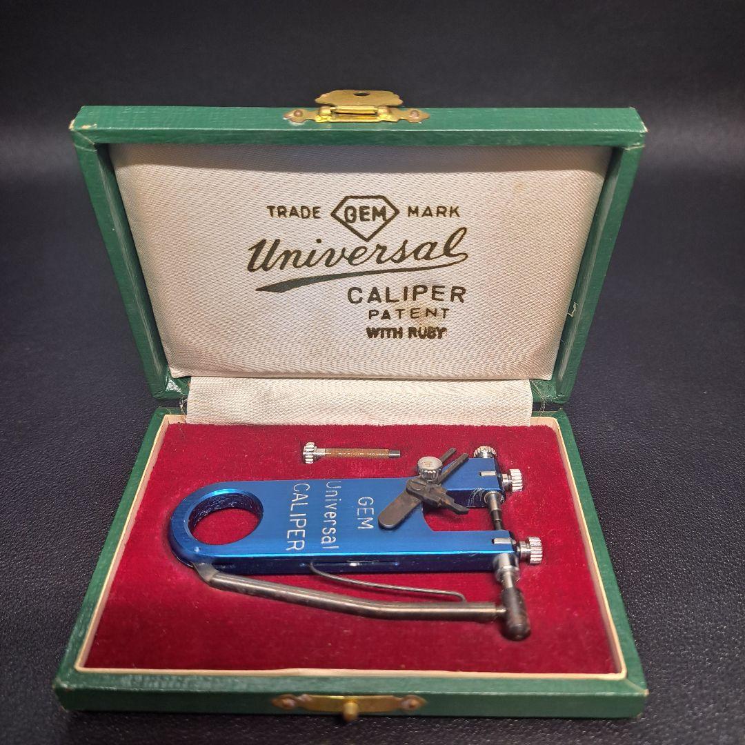 GEM　テンプ片重り見器　テンプバランサー　時計修理工具　ヴィンテージ