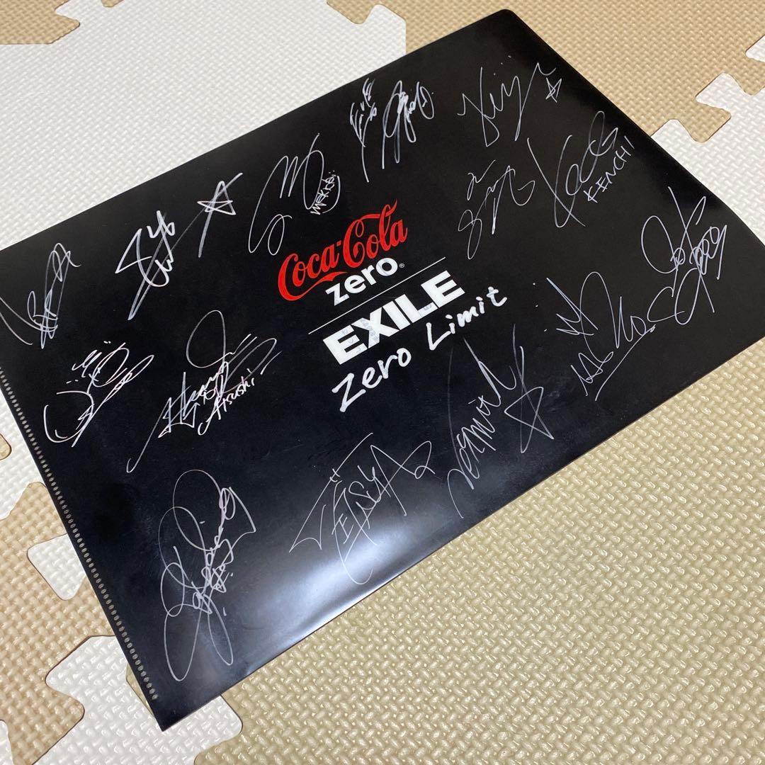 Coca-Cola EXILE Zero Limit クリアファイル - メルカリ