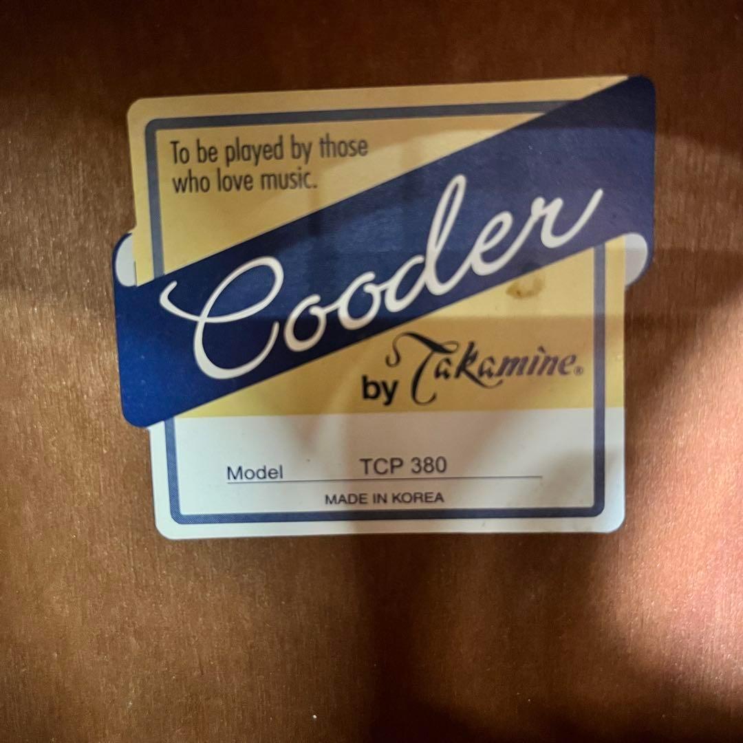 9993】 Cooder by タカミネ Takamine TCP 380 - メルカリ