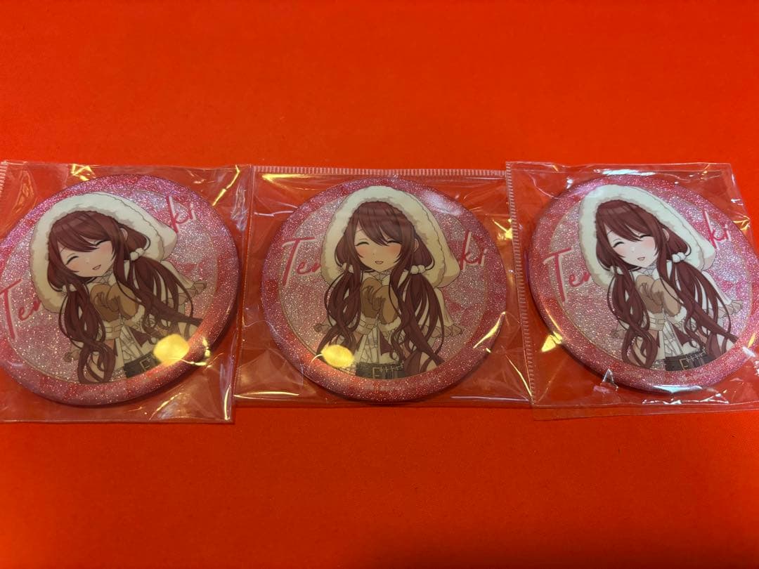 アイドルマスター シャイニーカラーズ 大崎甜花 グリッター缶バッジ 3