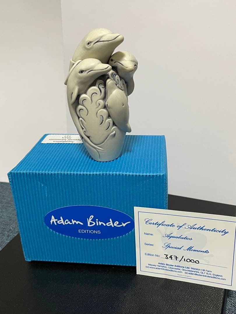 Adam Binder 動物　イルカ　アクアバティックス【1000個限定】 バンドウイルカ｜マクセル アクアパーク品川 - maxell AQUA PARK SHINAGAWA