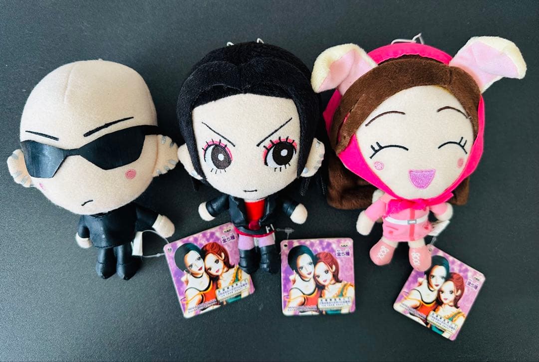 NANA ぬいぐるみ☆矢沢あい 3つセット 激レア 当時物 景品 - メルカリ