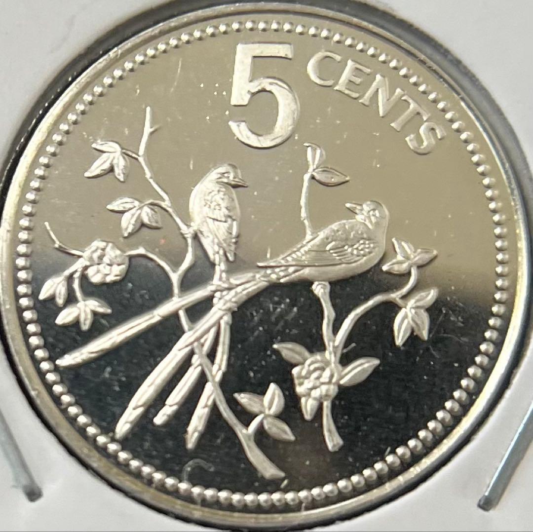 ベリーズ 1ドル〜1セントプルーフ銀貨 1975年 6枚まとめ - メルカリ