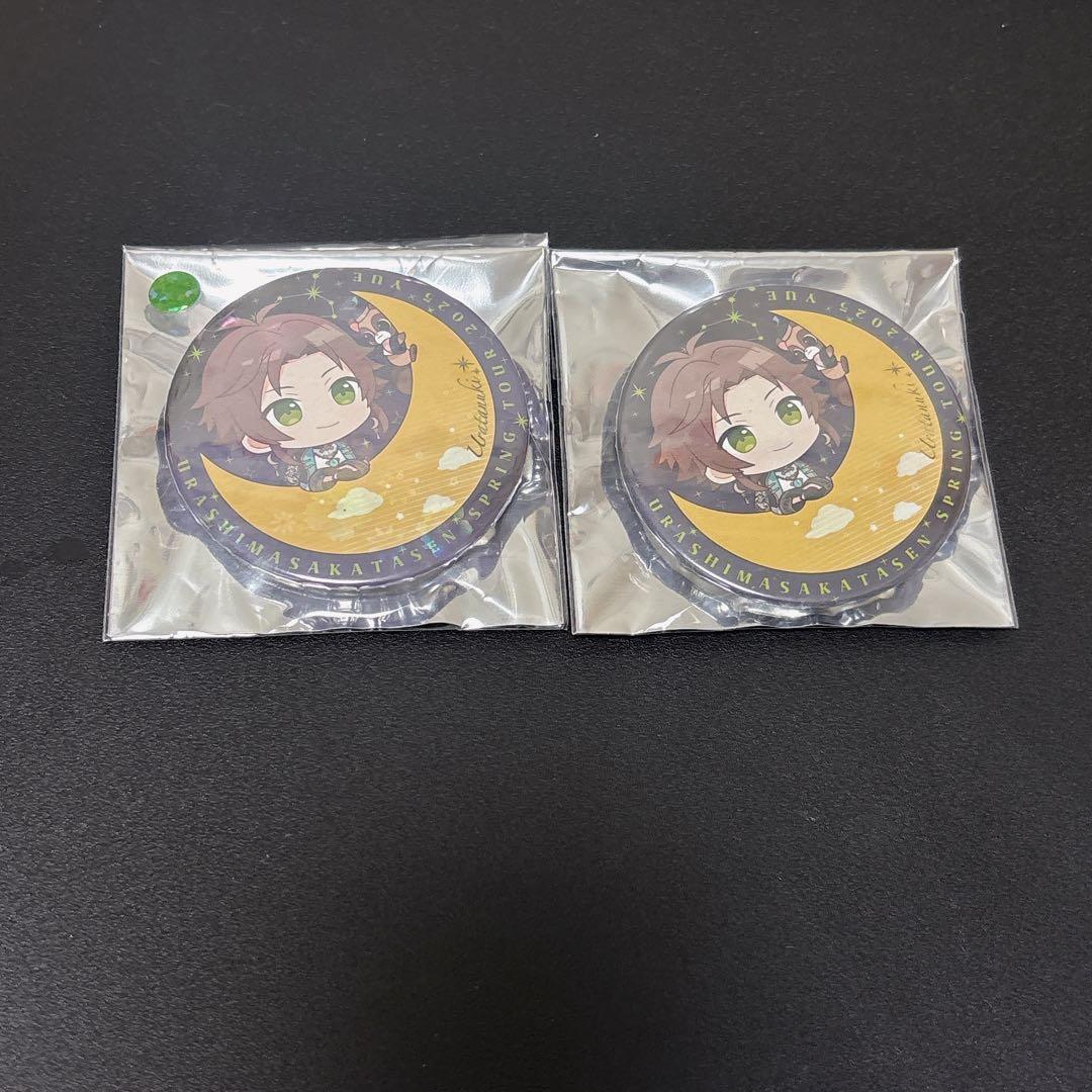 浦島坂田船 春ツアー 2025 月 ユエ うらたぬき 缶バッジ - メルカリ