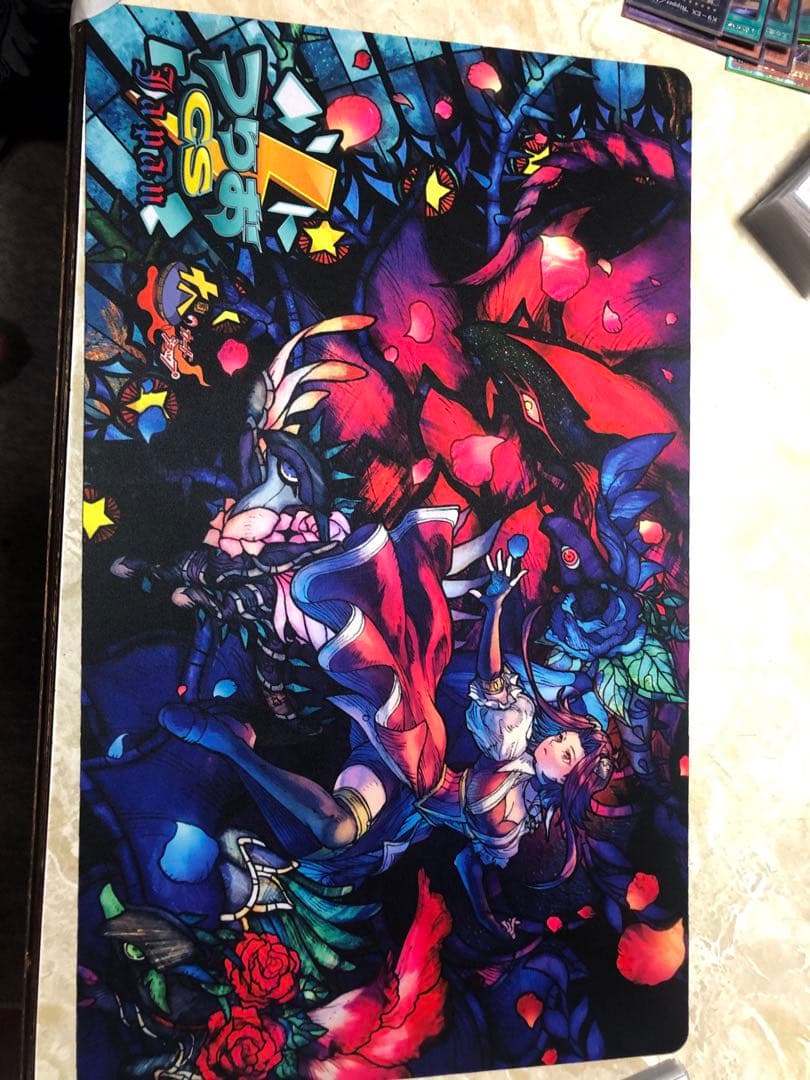 遊戯王OCG プレイマットつりおCS 十六夜アキ　ブラックローズドラゴン 遊戯王OCG』トライブリゲード、真竜の新規カード5枚が一挙公開！十六夜