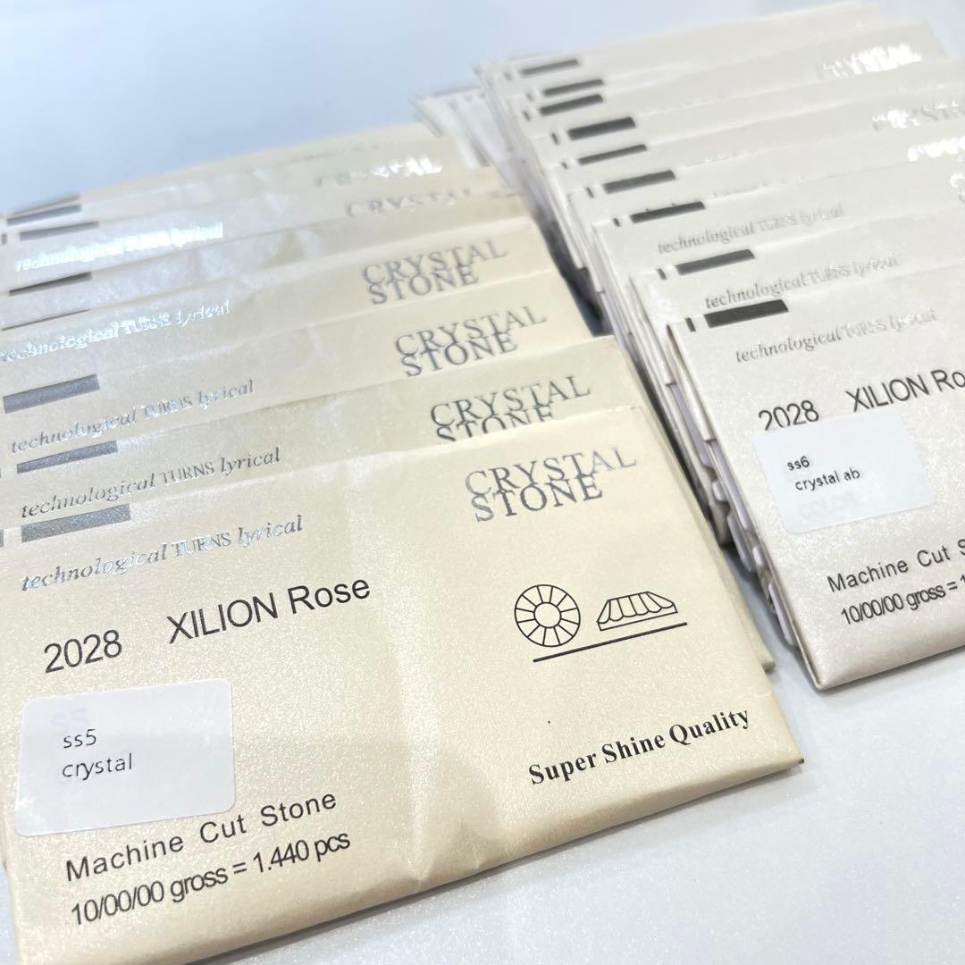 ◆⑤クリスタルストーン◆ クリスタル オーロラ 詰め合わせ　20袋