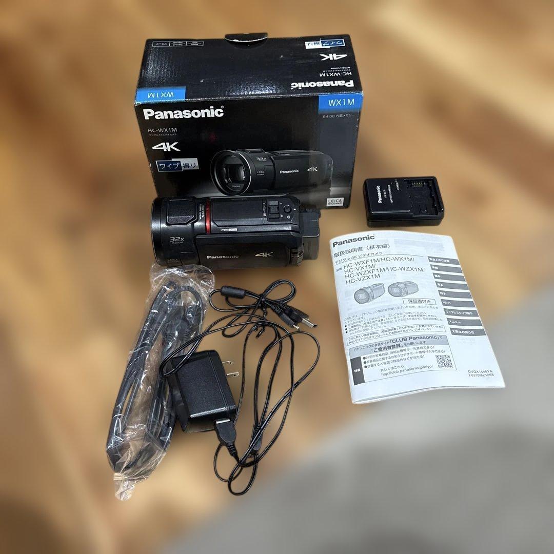 Panasonic WX1M 4Kビデオカメラ 本体 Amazon.co.jp: パナソニック 4K ビデオカメラ WZXF1M 64GB ワイプ撮り