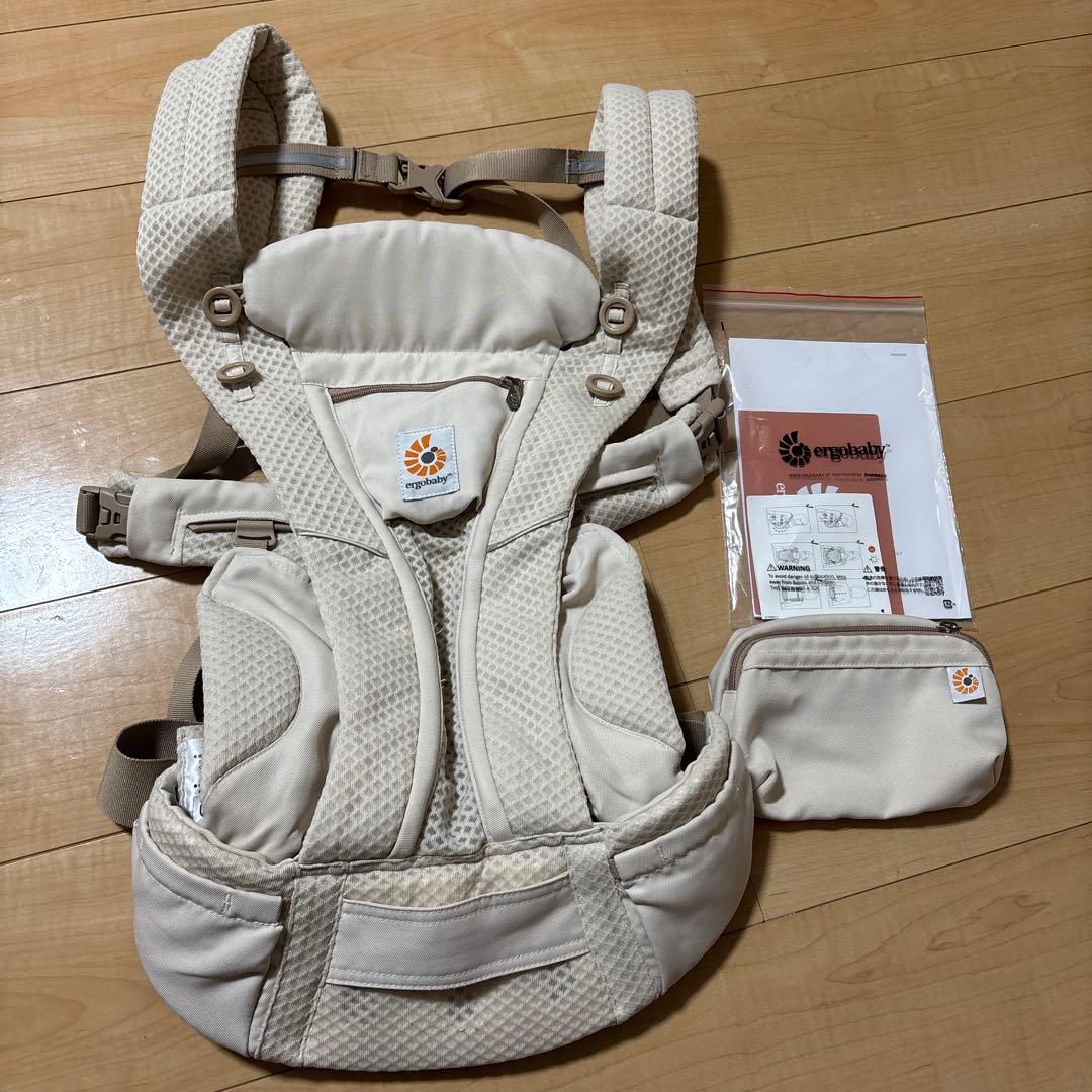 【正規品】エルゴ　オムニブリーズ　ナチュラルベージュ エルゴベビー最新シリーズ 】ErgoBabyCarrier オムニ ブリーズ SG
