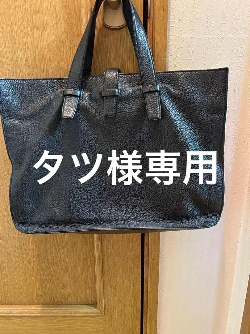 Armani Collection ブラック トートバッグ