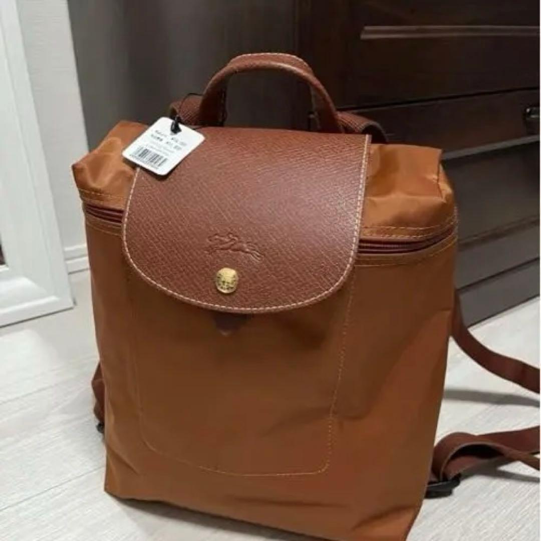 ロンシャン　ブラウン　リュック LONGCHAMP（ロンシャン） バックパック リュックサック ブラウン ル