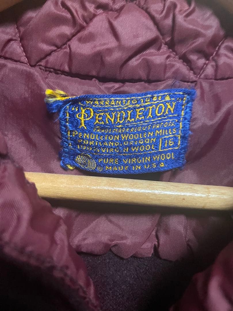 70s】USA製 Pendleton ウールシャツ ボタンアップボードシャツ - メルカリ