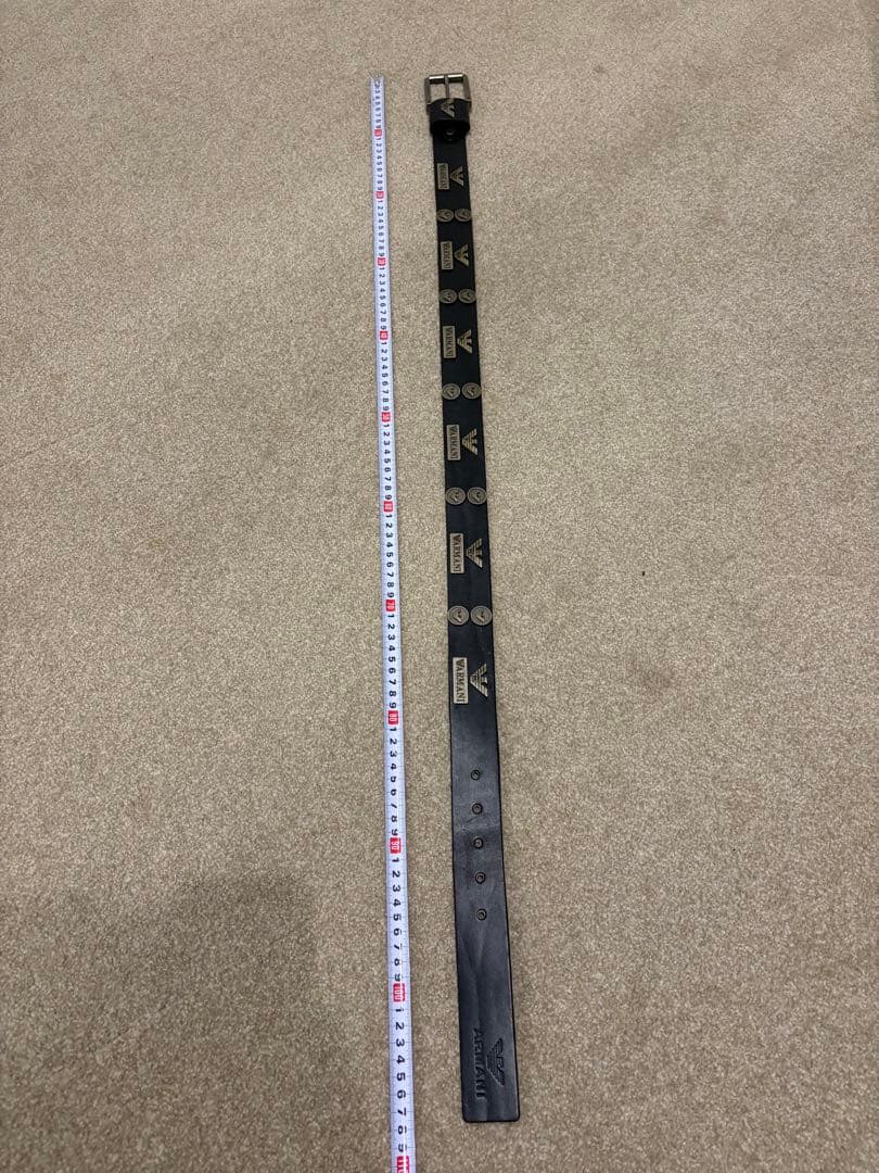 裕樹　エンポリオアルマーニ黒 ベルト 約120cm