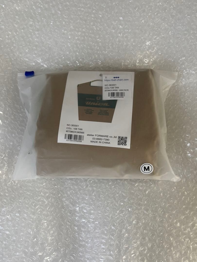 ❣️もとまちユニオン Ball & Chain ボールアンドチェーン ベージュ M