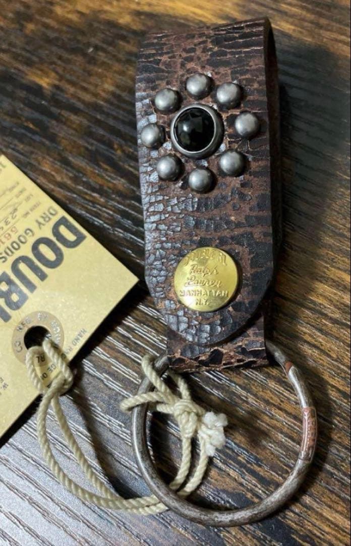 ☆RRL☆新品未使用☆スタッズキーホルダーリング☆廃盤☆ラルフrrl