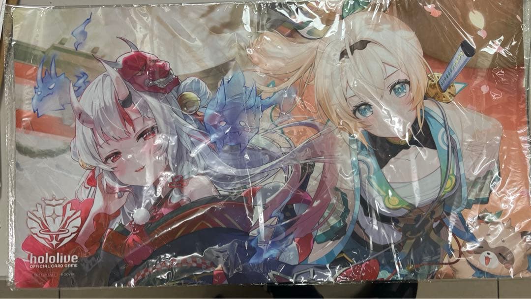 ホロライブカードゲーム エントリーカップ プレイマット ホロライブ ホロカフェス エントリーカップDX フワモコ プレイマット