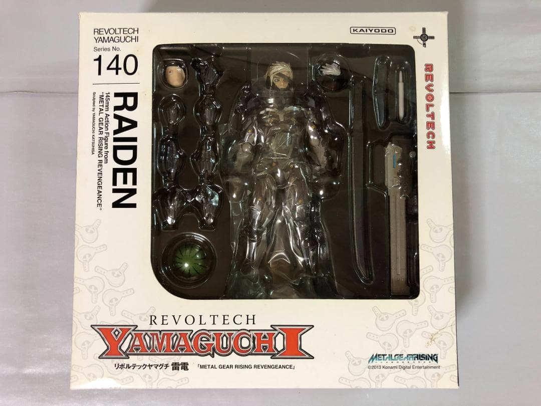 REVOLTECH YAMAGUCHI RAIDEN 140 フィギュア 未使用